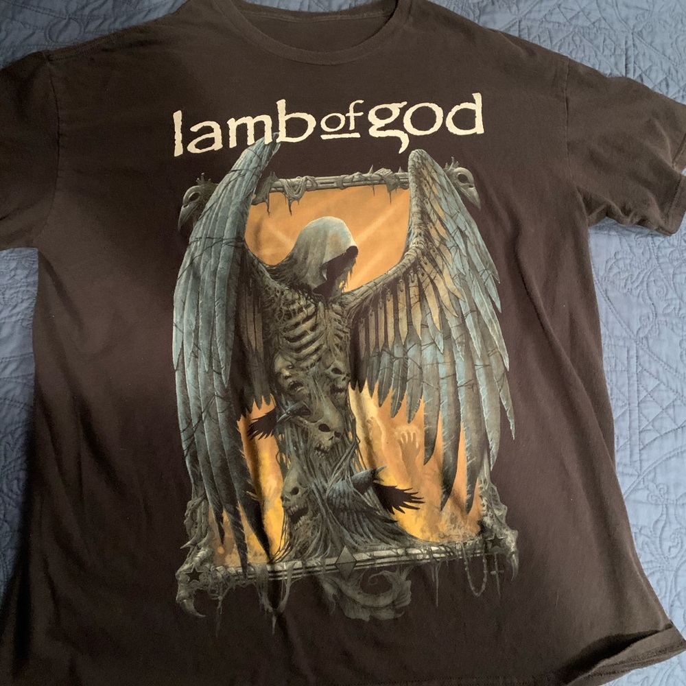 Men’s Lamb of God Tour T Shirt